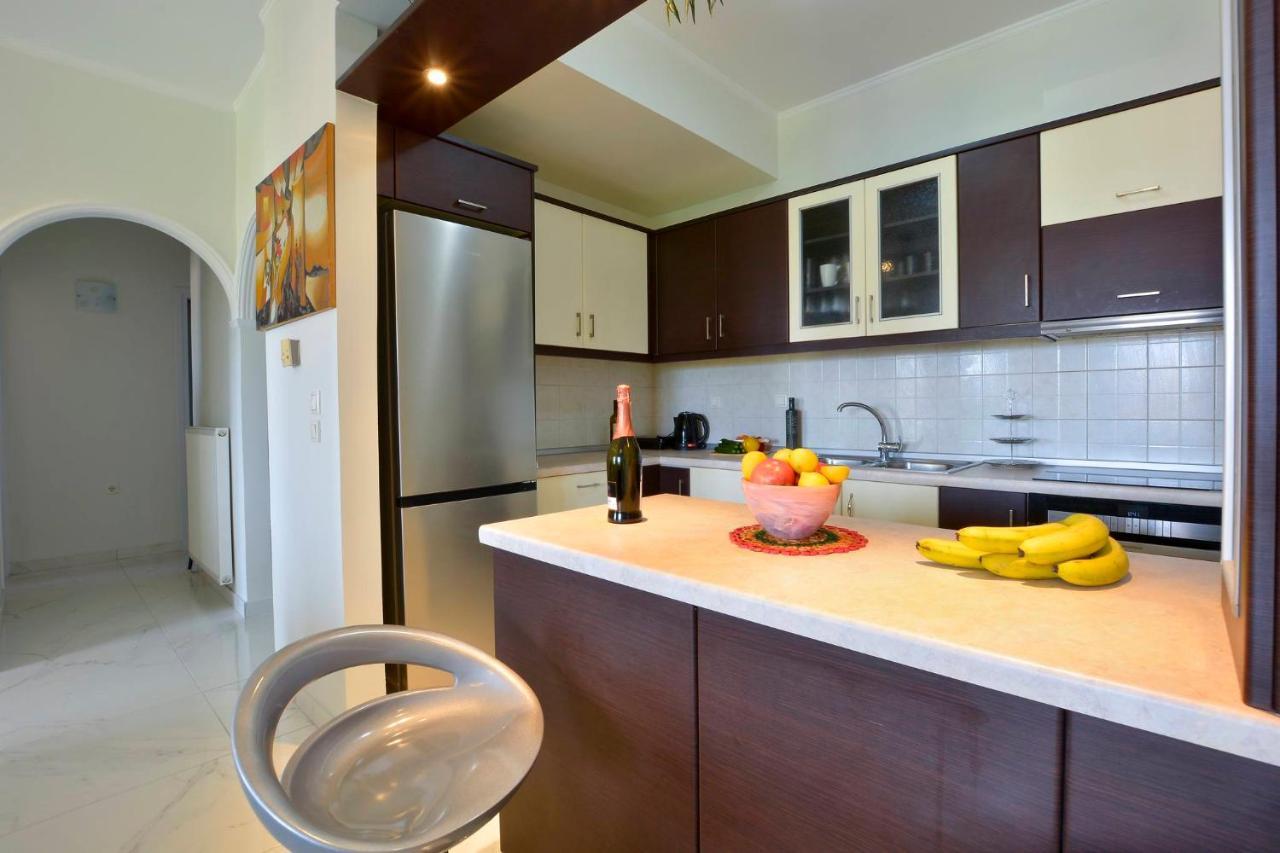 Corfu Seaty Apartment Potamos  ภายนอก รูปภาพ