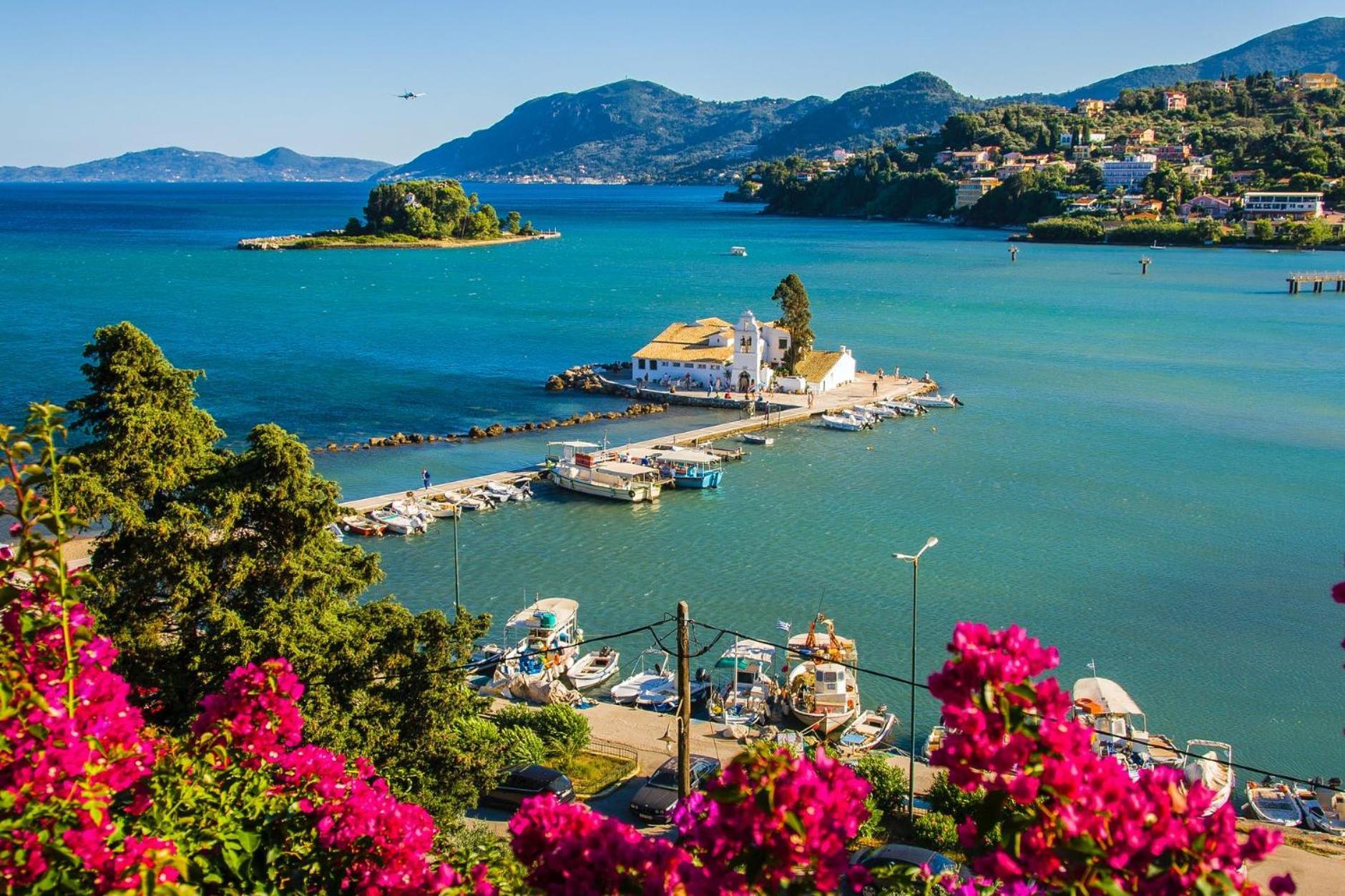 Corfu Seaty Apartment Potamos  ภายนอก รูปภาพ