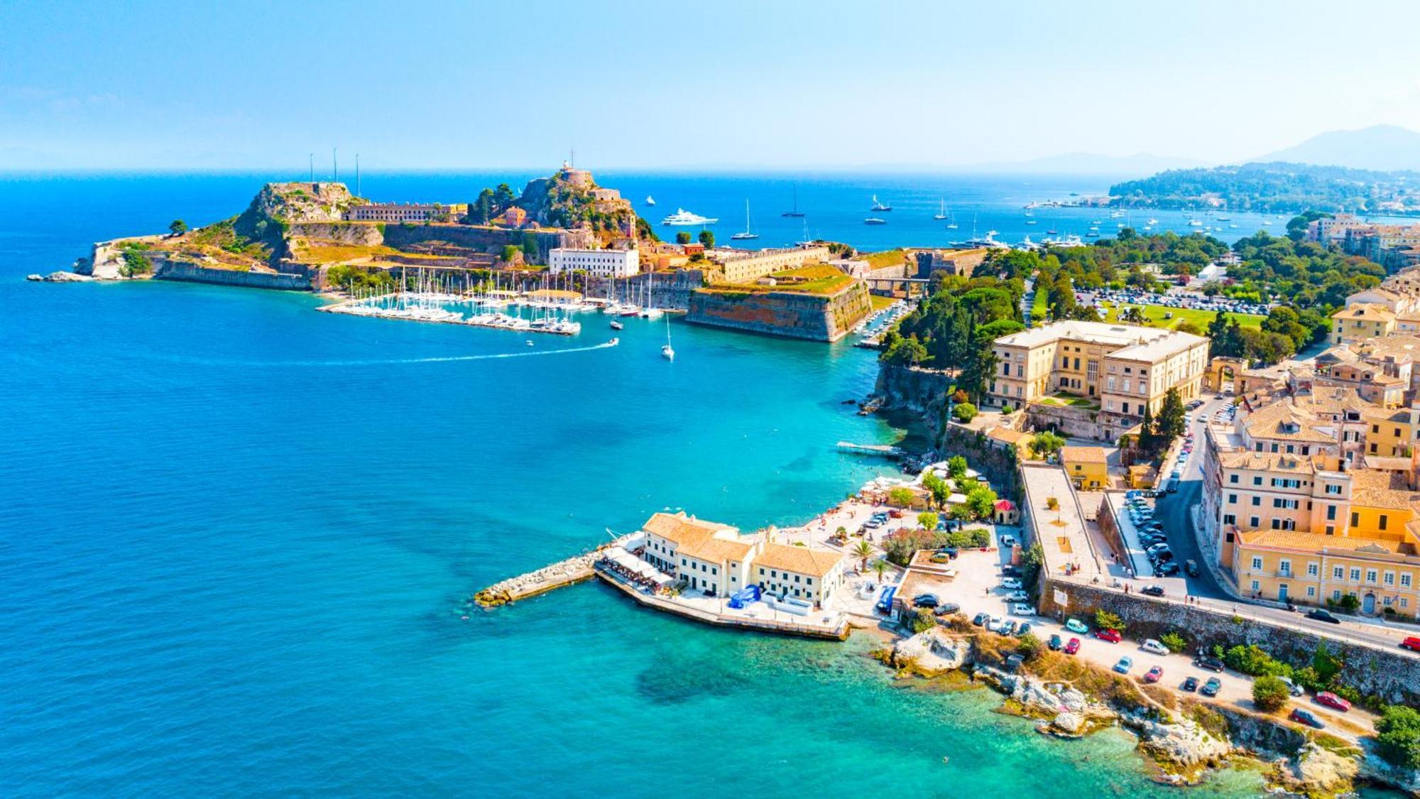 Corfu Seaty Apartment Potamos  ภายนอก รูปภาพ