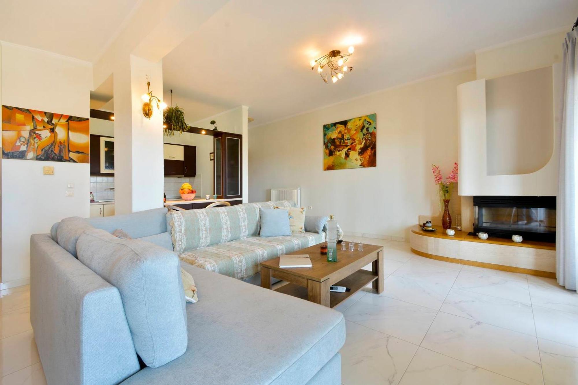 Corfu Seaty Apartment Potamos  ภายนอก รูปภาพ